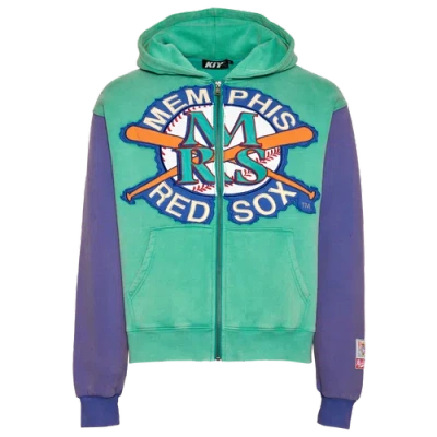 By Kiy Mens  Nlbm Dc Hoodie In Multi/grey