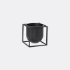 By Lassen Vases Black Uni In Black