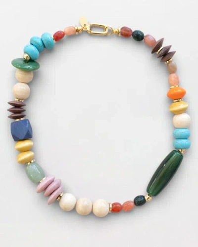 By Lilla Flower Shop Necklace In Multi