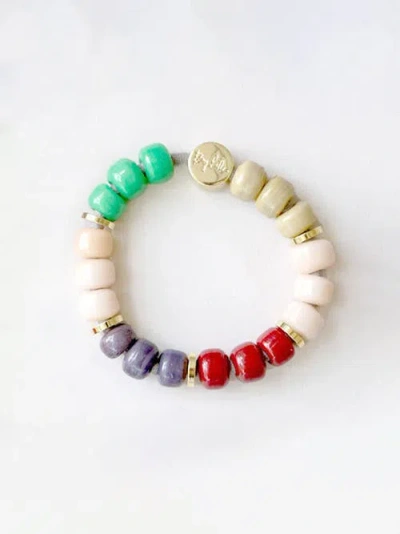 By Lilla Greenwich Capsule Bracelet Hair Tie In Multi