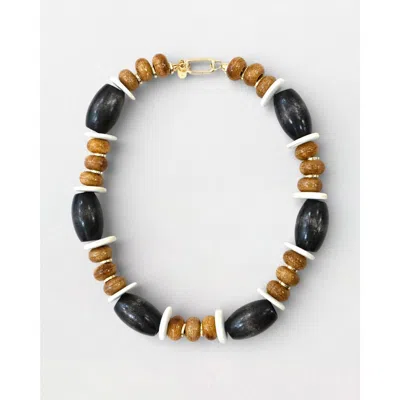 By Lilla Mojave Statement Necklace In Multi