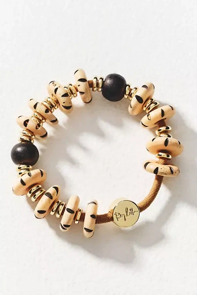 By Lilla Jungle Ave Hair Tie In Brown