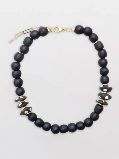 By Lilla Noir Necklace In Black