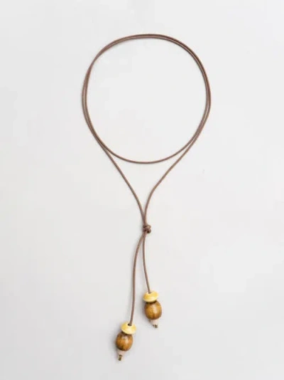 By Lilla Parakeet Necklace In Gold