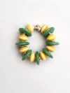 By Lilla Samba Capsule Bracelet Hair Tie In Yellow