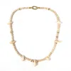 By Lilla Women's Seashell Beaded Necklace In Gold In Gold