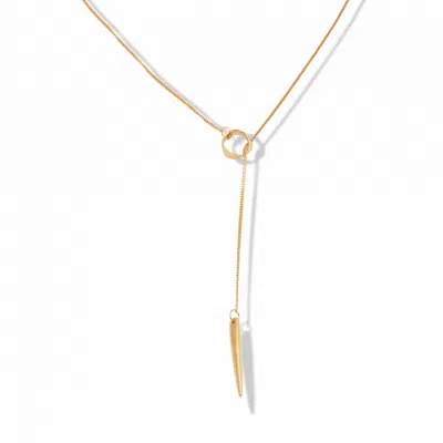By Majime Women's Suki Drop Gold Pendant Necklace