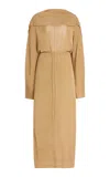 By Malene Birger Abby Knit Midi Dress In Gold