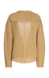 By Malene Birger Abbylee Oversized Sweater In Gold