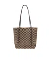 By Malene Birger Abi Monogram Tote Bag In Brown