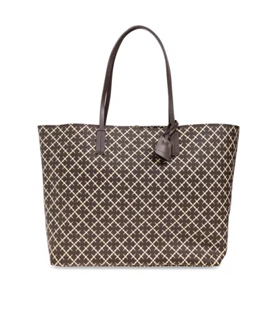 By Malene Birger Abi Printed Shoulder Bag In Brown