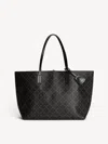 By Malene Birger Abi Printed Tote Bag In Dark Chokolate