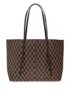 Shop By Malene Birger Abigail Monogram Tote Bag In Brown