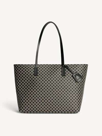 By Malene Birger Abigail Printed Tote Bag In Black