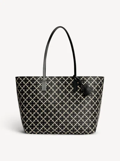 By Malene Birger Abigail Printed Tote Bag In Black
