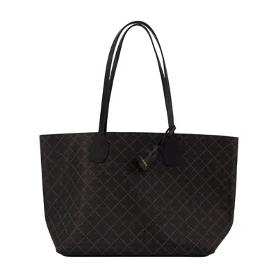 By Malene Birger Abigail Logo Tote Bag In Black