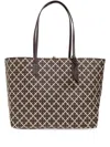 By Malene Birger Abigail Printed Tote Bag In Brown