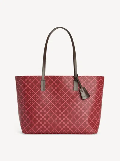 By Malene Birger Abigail Tote Bag In Burgundy