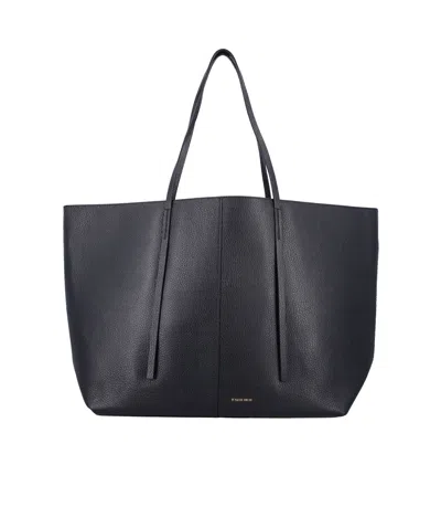 By Malene Birger Vivienne Westwood Printed Denim Stormrider Jacket In Black