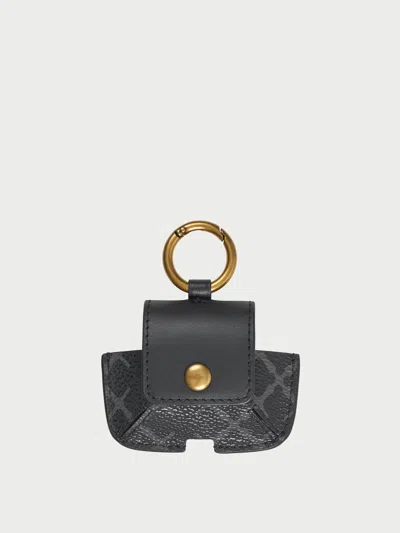 By Malene Birger Ada Airpod Case In Charcoal