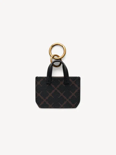 By Malene Birger Ada Charm Keychain In Brown
