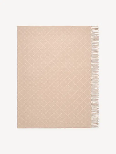 By Malene Birger Ada Wool Blanket In White