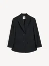 By Malene Birger Adele Einreihiger Blazer In Black