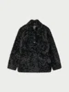 By Malene Birger Adeline Shearling Jacket In Black