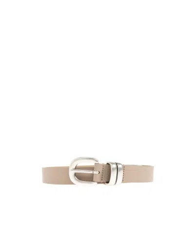 By Malene Birger Adjustable Waist Belt In Neutral