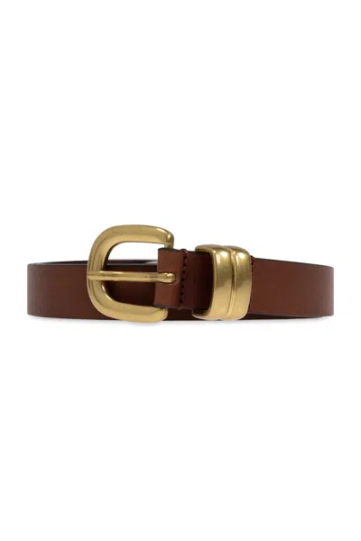 By Malene Birger Adjustable Waist Belt In Red