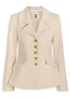 By Malene Birger Adrienna Darted Woven Blazer In Pink