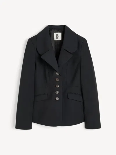 By Malene Birger Adrienna Double-breasted Blazer In Black