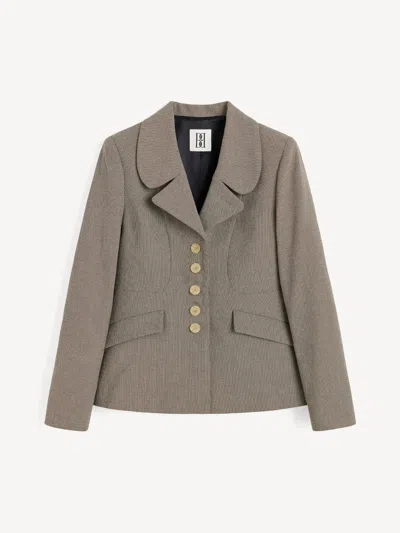 By Malene Birger Adrienna Double-breasted Blazer In Multi