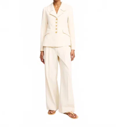 By Malene Birger Adrienna Single-breasted Blazer In White