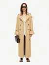 By Malene Birger Alanis Trench Coat In Sand Beige