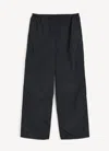 By Malene Birger Alban Parachute Trousers In Black