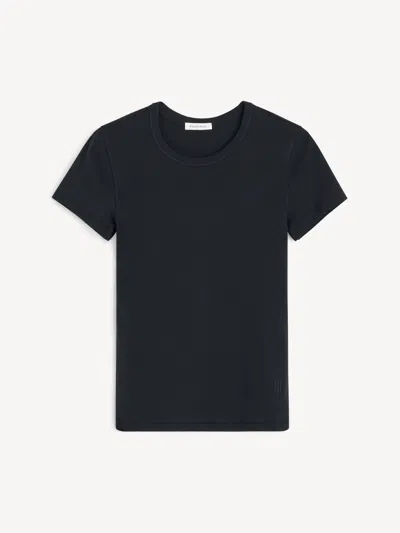 By Malene Birger Alicia Organic Cotton T-shirt In Black