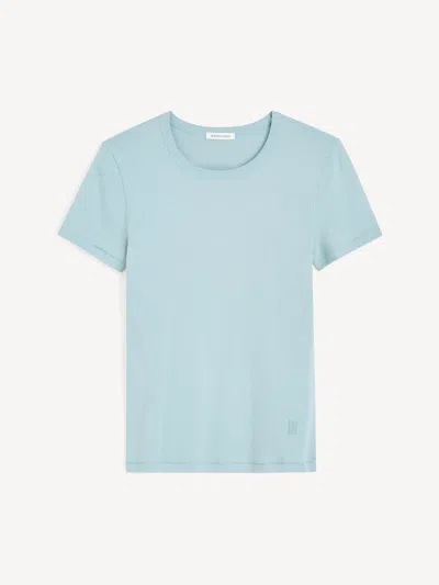 By Malene Birger Alicia Organic Cotton T-shirt In Blue