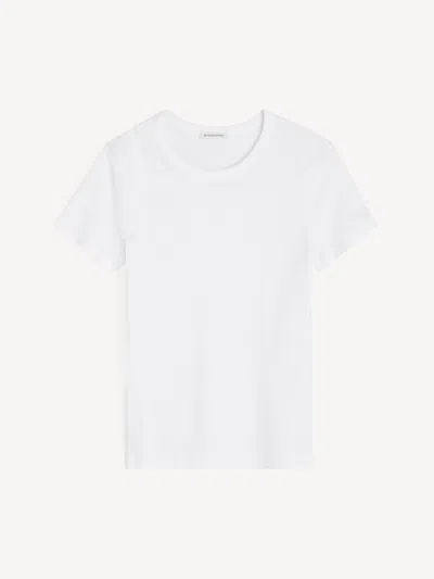 By Malene Birger Alicia Organic Cotton T-shirt In White