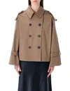 By Malene Birger Alisandra Oversized Trench Jacket In Brown