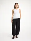 By Malene Birger Amani Tanktop Aus Baumwolle In Soft White