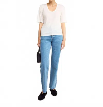 By Malene Birger Amaringa T-shirt In Soft White
