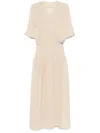 By Malene Birger Anais Dresses Clothing In Neutrals