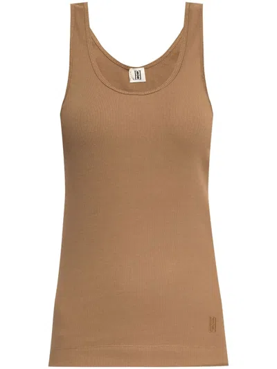By Malene Birger Anisa Tank Top In Brown