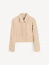 By Malene Birger Annie Houndstooth-pattern Cropped Jacket