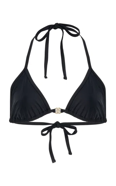 By Malene Birger Astrida Triangle Bikini Top In Black