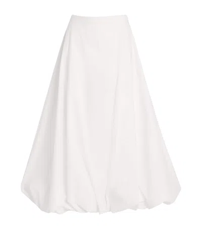 By Malene Birger Aubrey Midi Skirt In White