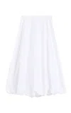 By Malene Birger Aubrey Organic Cotton Bubble Maxi Skirt In White