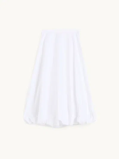By Malene Birger Aubrey Skirt Pure White Eu34