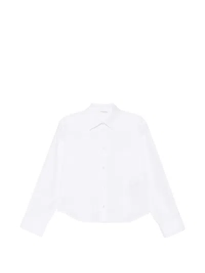 By Malene Birger Audrey Cropped Shirt In White